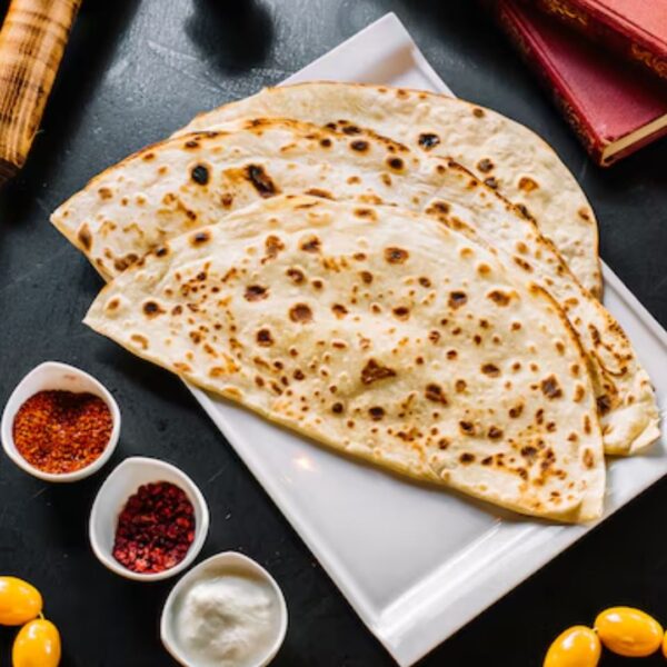 Butter Roti (Tandoori or Tawa)